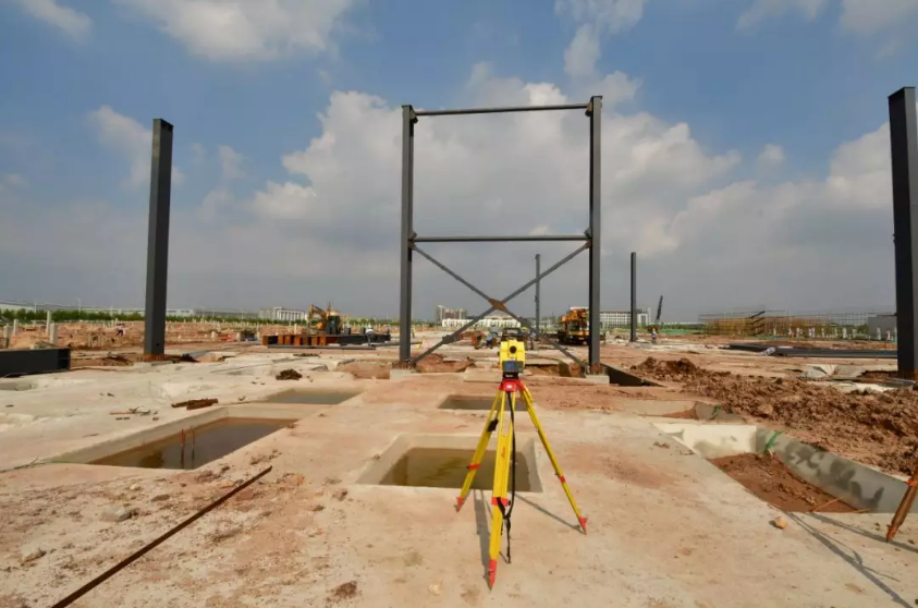 利用徠卡ICR60全站儀進行鋼結(jié)構(gòu)安裝 利用徠卡ICR60全站儀進行鋼結(jié)構(gòu)安裝